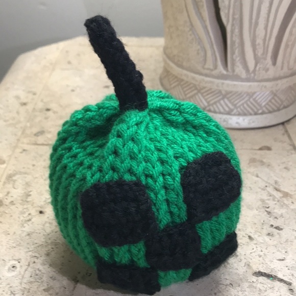Minecraft Inspired Fall or Halloween Crochet Pumpkin - Picture 6 of 6